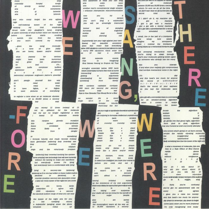 We Sang Therefore We Were - Limited Edition Neon Purple Vinyl LP vinyl record cover