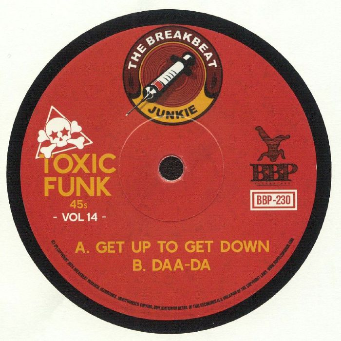 Toxic Funk Vol 14 - Vinyl Single vinyl record cover