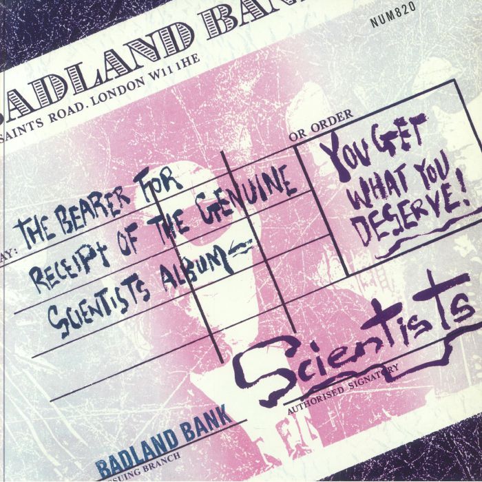 You Get What You Deserve! - Vinyl LP vinyl record cover