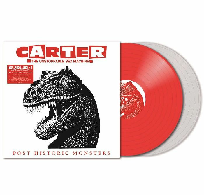 Post Historic Monsters - Remastered Clear and Red Vinyl 2xLP vinyl record cover