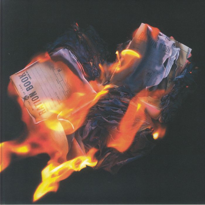 Burn The Ration Books Of Love - Fire Splattered Vinyl LP vinyl record cover