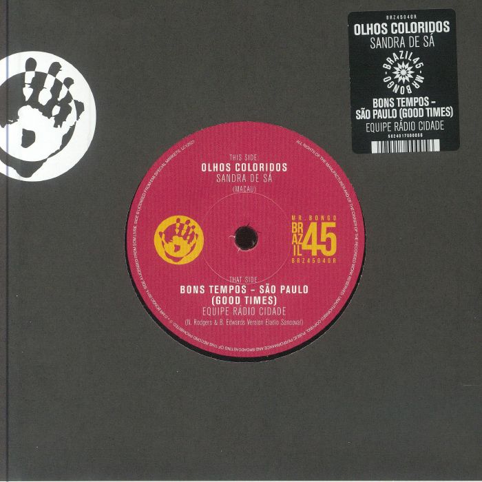 Olhos Coloridos - Limited Edition Vinyl Single vinyl record cover