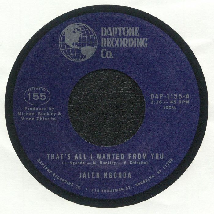 That's All I Wanted From You - Vinyl Single vinyl record cover