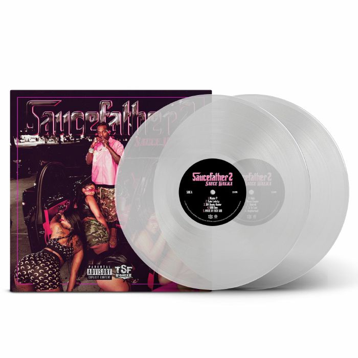 Saucefather 2 - Clear Vinyl 2xLP vinyl record cover
