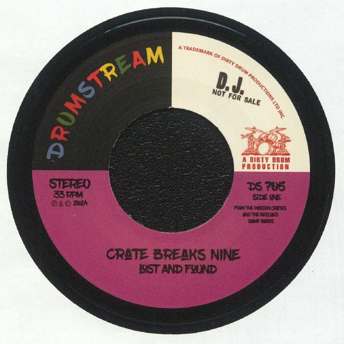 Crate Breaks Vol 5 - Vinyl Single vinyl record cover