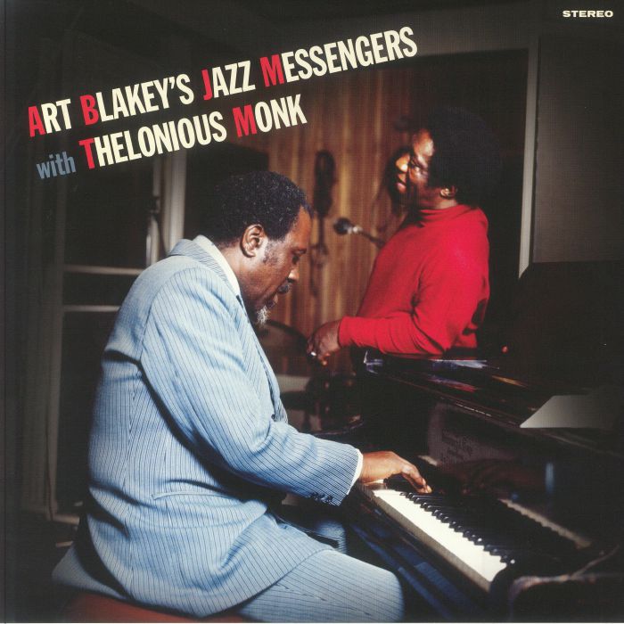 Art Blakey's Jazz Messengers With Thelonious Monk - Red Vinyl LP vinyl record cover