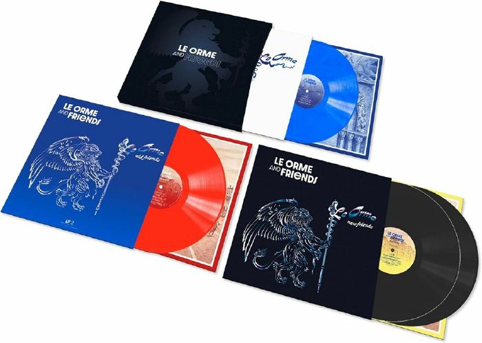 Le Orme & Friends - 4xLP vinyl record cover