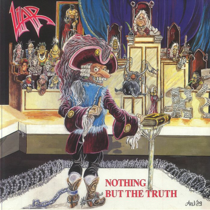 Nothing But The Truth - Remastered Red Marbled Vinyl LP vinyl record cover