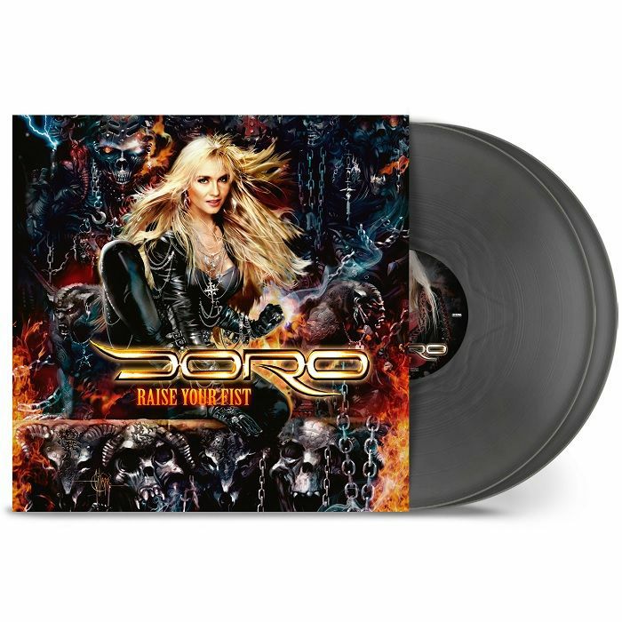 Raise Your Fist - Limited Edition Silver Vinyl 2xLP vinyl record cover