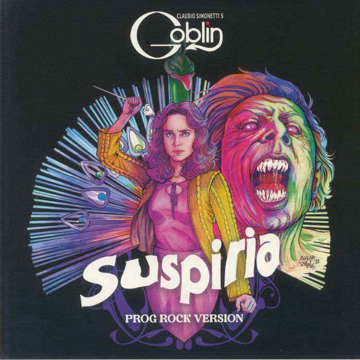 Suspiria (Soundtrack) - Deluxe Edition Pink Marbled Vinyl LP vinyl record cover