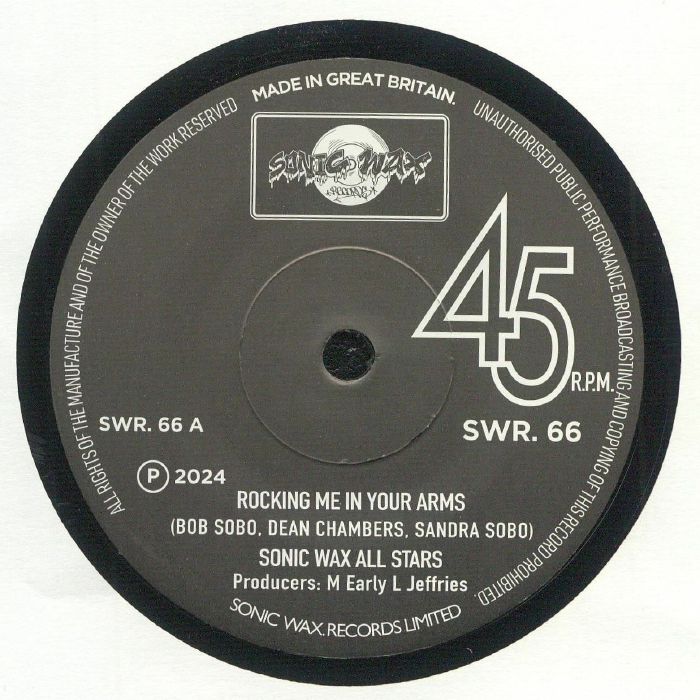 Rocking Me In Your Arms - Vinyl Single vinyl record cover