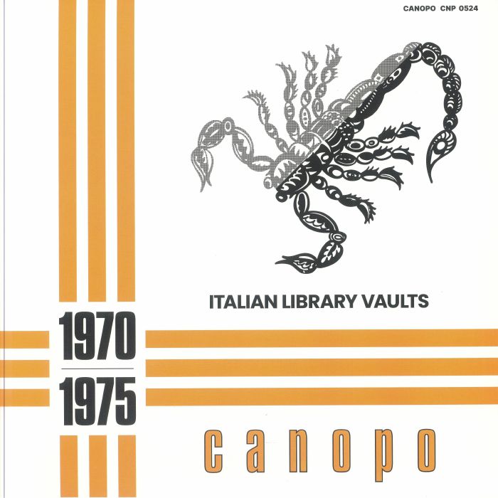 Italian Library Vaults - Limited Edition Vinyl LP vinyl record cover