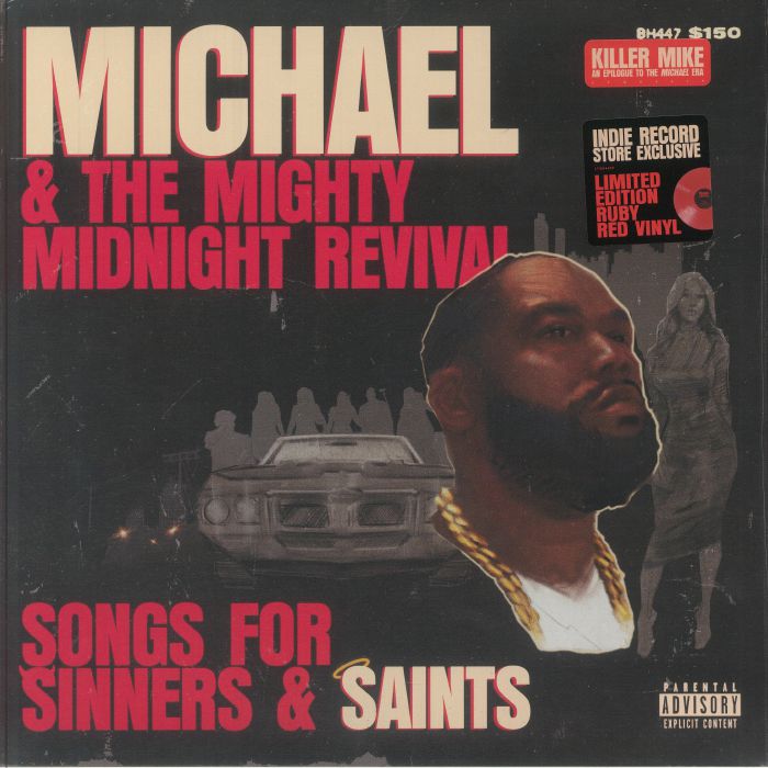 Songs For Sinners & Saints - Limited Edition Translucent Red Vinyl LP vinyl record cover