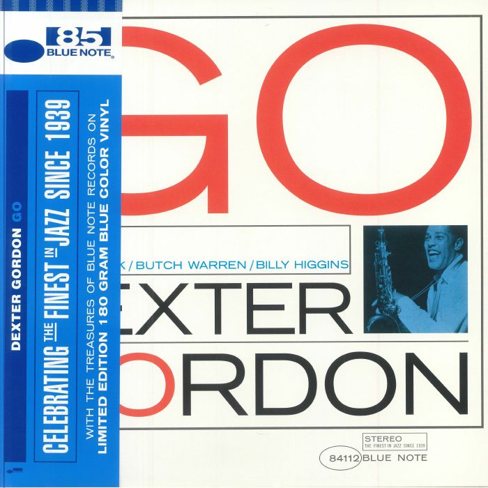 Go! - Limited Edition Blue Vinyl LP vinyl record cover