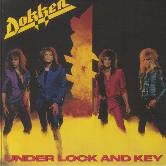 Under Lock & Key - Limited Edition Yellow Vinyl LP vinyl record cover