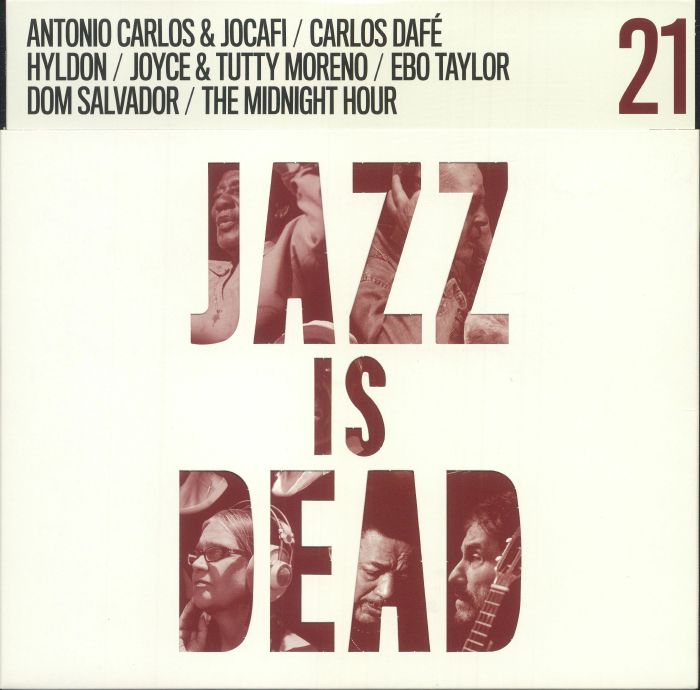 Jazz Is Dead 21 - Red Vinyl LP vinyl record cover