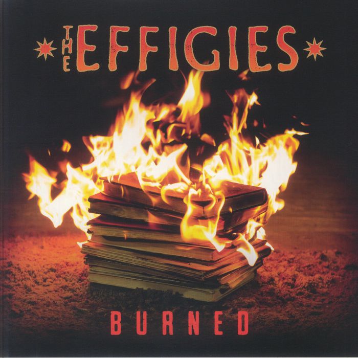 Burned - Orange Marbled Vinyl LP vinyl record cover