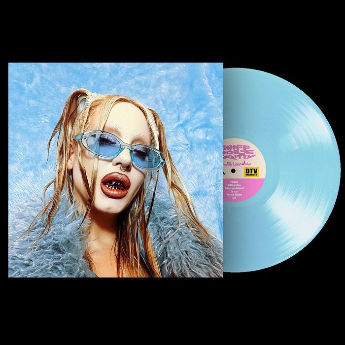 Sniff More Gritty - Baby Blue Vinyl LP vinyl record cover