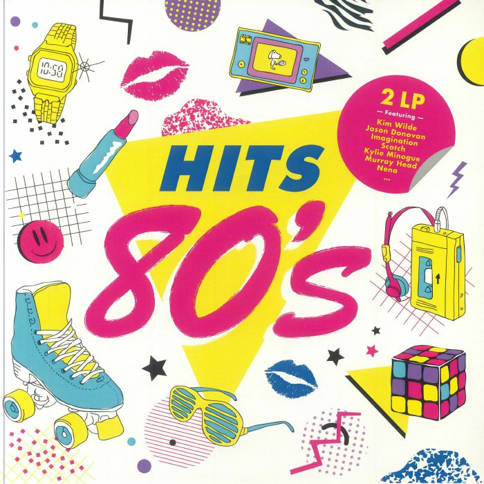 Hits 80's - 2xLP vinyl record cover
