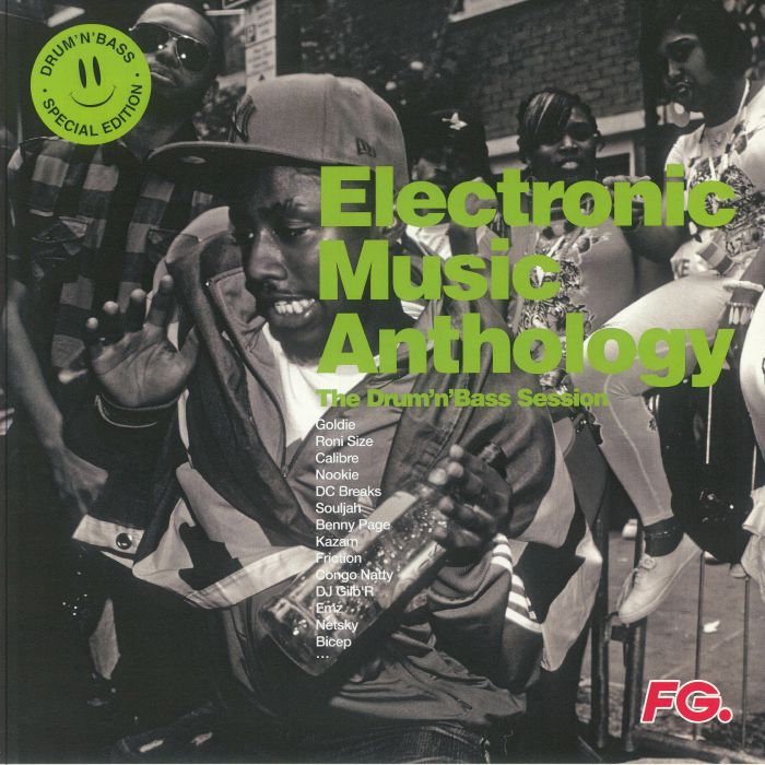 Electronic Music Anthology: The Drum 'N' Bass Session - 2xLP vinyl record cover