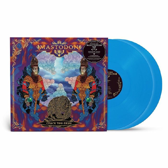 Crack The Skye - 15th Anniversary Sky Blue Vinyl 2xLP vinyl record cover