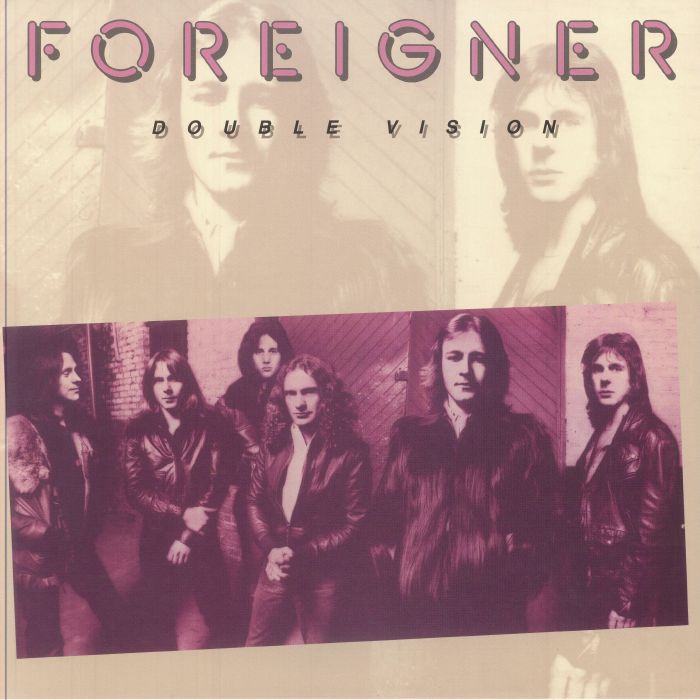 Double Vision - Translucent Grape Vinyl LP vinyl record cover
