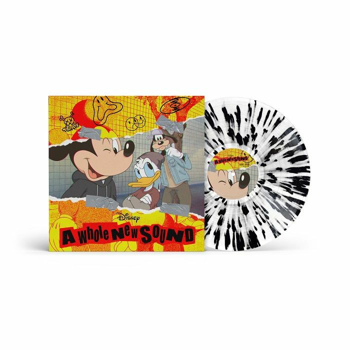 A Whole New Sound - Clear Splatter Vinyl LP vinyl record cover