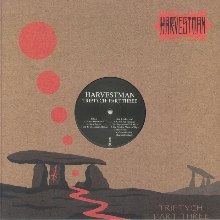 Triptych: Part Three - Black Marbled Vinyl LP vinyl record cover