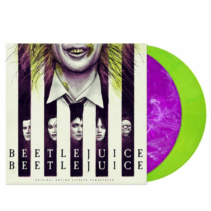 Beetlejuice Beetlejuice (Soundtrack) - Coloured Vinyl 2xLP vinyl record cover