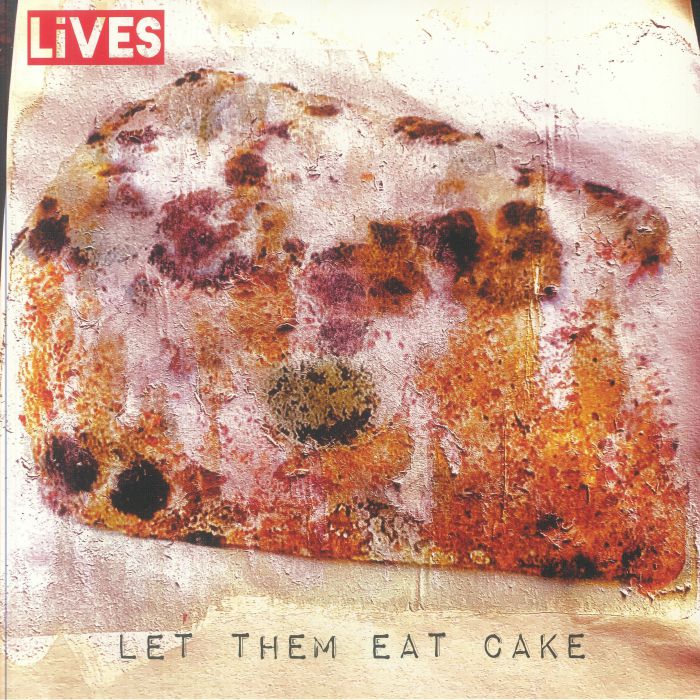 Let Them Eat Cake - White Blue & Red Splatter Vinyl LP vinyl record cover