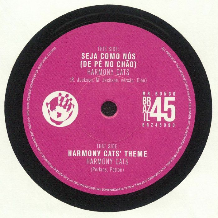 Seja Como Nos - Vinyl Single vinyl record cover