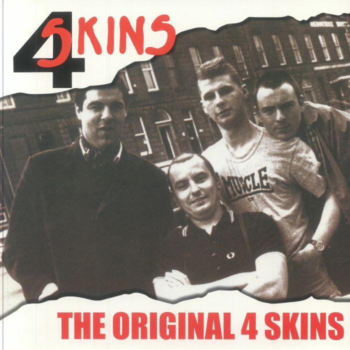 The Original 4 Skins - Red Vinyl LP vinyl record cover