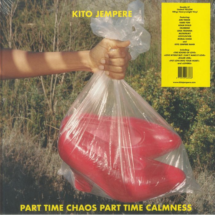 Part Time Chaos Part Time Calmness - Limited Edition Yellow Vinyl 2xLP vinyl record cover