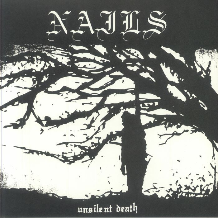 Unsilent Death - Limited Edition Black Ice Vinyl LP vinyl record cover