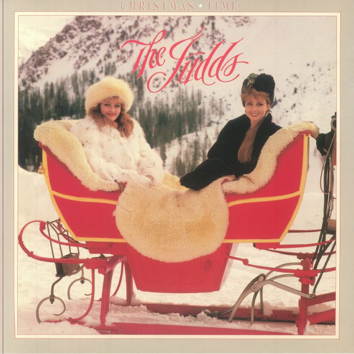 Christmas Time With The Judds - Limited Edition White Vinyl LP vinyl record cover