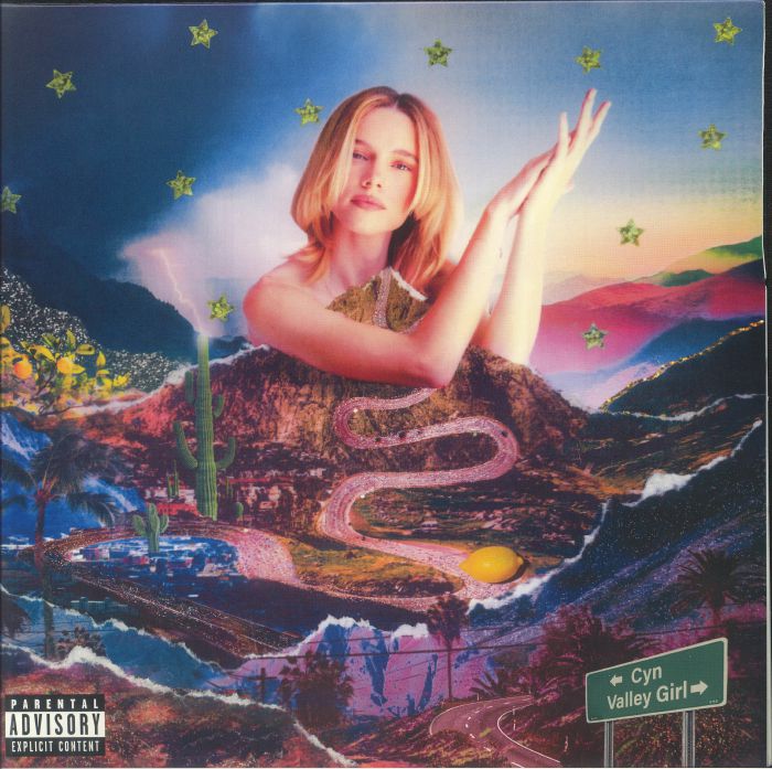 Valley Girl - Limited Edition Green & Pink Vinyl LP vinyl record cover