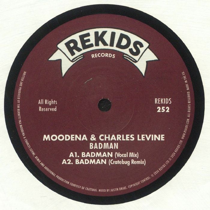 Badman - Vinyl EP vinyl record cover