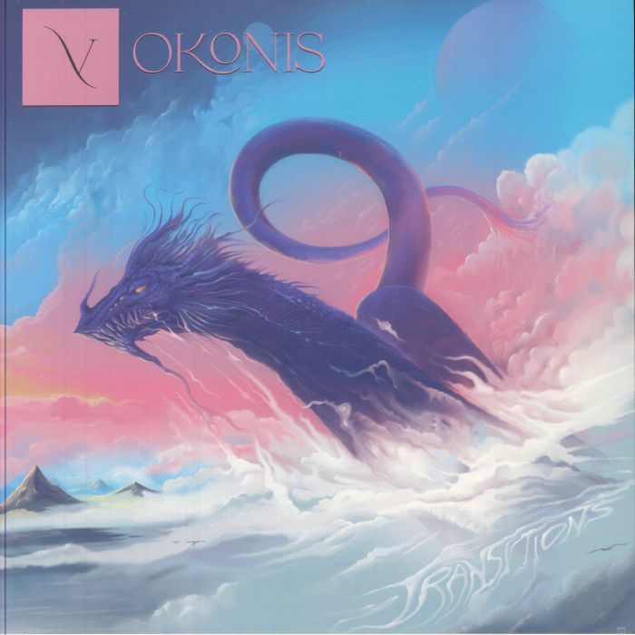 Transitions - Blue Marbled Vinyl LP vinyl record cover
