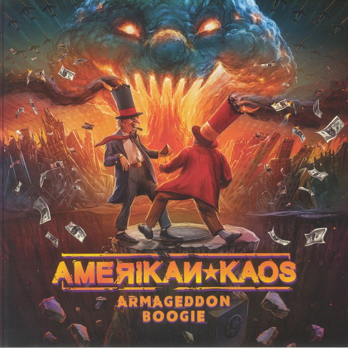 Armageddon Boogie - White Vinyl LP vinyl record cover