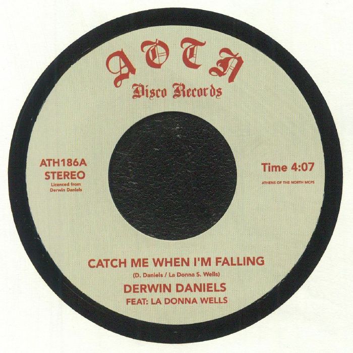 Catch Me When I'm Falling - Vinyl Single vinyl record cover
