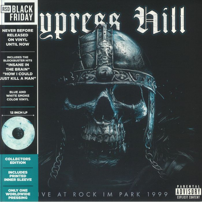 Live At Rock Im Park 1999 - Limited Edition Blue & White Smokey Vinyl LP vinyl record cover