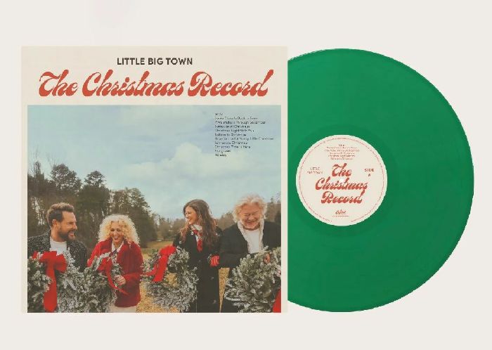 The Christmas Record - Green Vinyl LP vinyl record cover