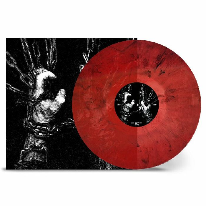 Within The Viscera - Red & Black Marbled Vinyl LP vinyl record cover