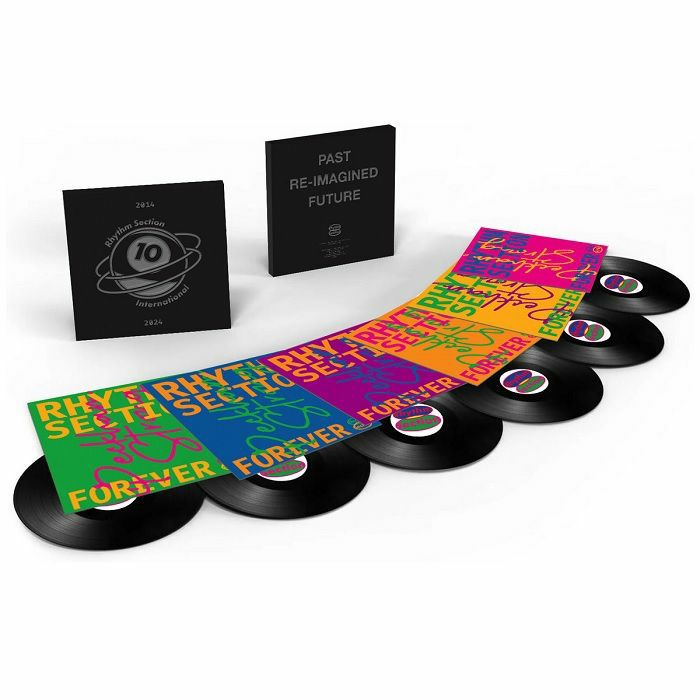 10 Years Of Rhythm Section International - Limited 6xLP vinyl record cover