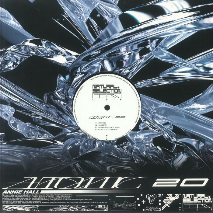 Atomic 20 - Vinyl EP vinyl record cover