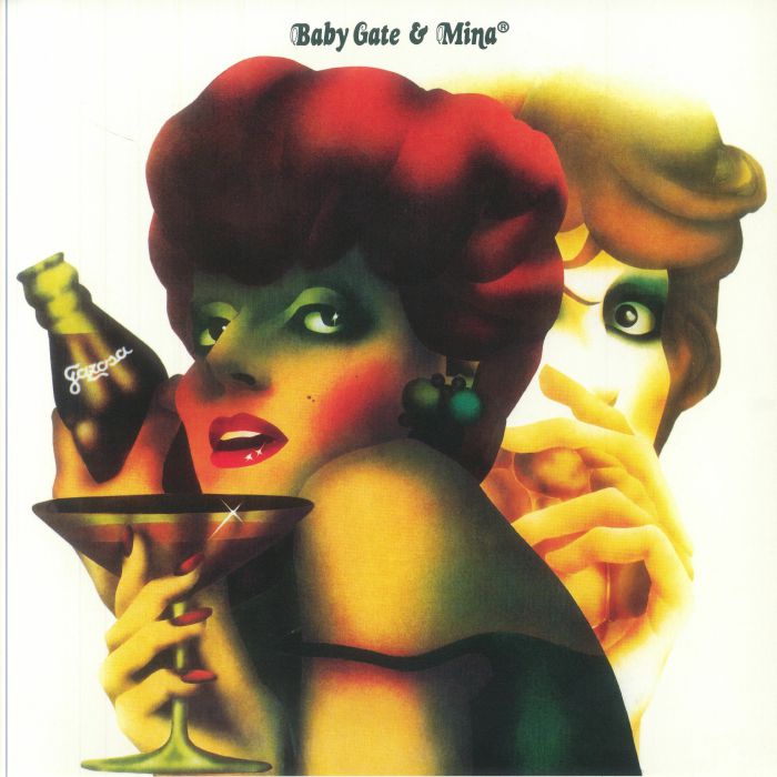 Baby Gate & Mina - Limited Edition Green & Yellow Vinyl 2xLP vinyl record cover