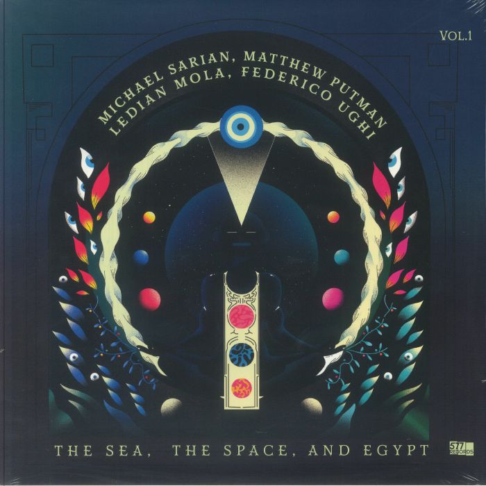 The Sea The Space & Egypt Vol 1 - Vinyl LP vinyl record cover
