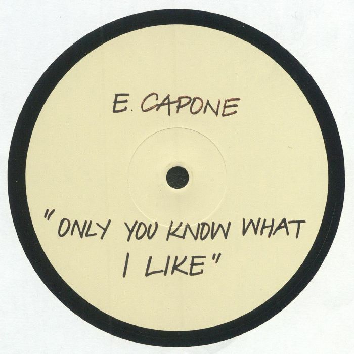 Only You Know What I Like - Limited Edition Vinyl Single vinyl record cover