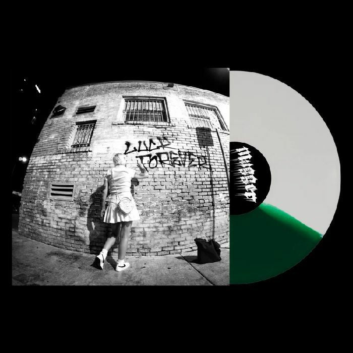 Luck Forever - Limited Edition Green & White Split Vinyl LP vinyl record cover
