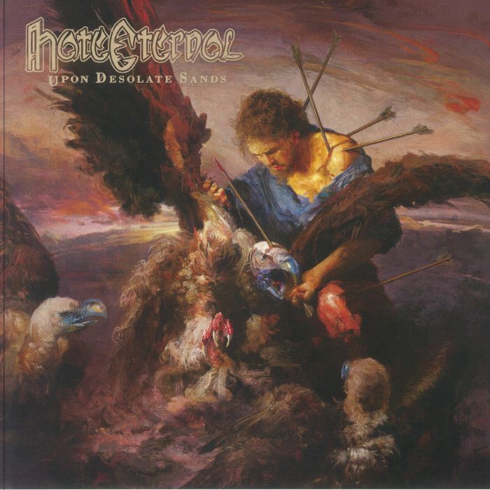 Upon Desolate Sands - Limited Edition Splatter Vinyl LP vinyl record cover
